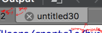 HighDpiArtifactsDockWidgetsTabs.png